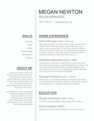 160 Free Resume Templates Instant Download Freesumes