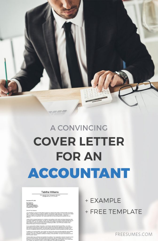 cover letter for an accountant