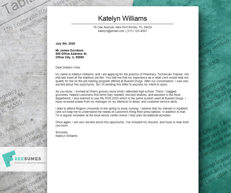 Entry-level Cover Letter Examples - Templates & Writing Tips