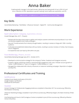 ATS-friendly resume template Job Jive